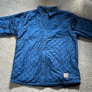 The North Face. Flannel Jacket. Blue. Men’s Large.